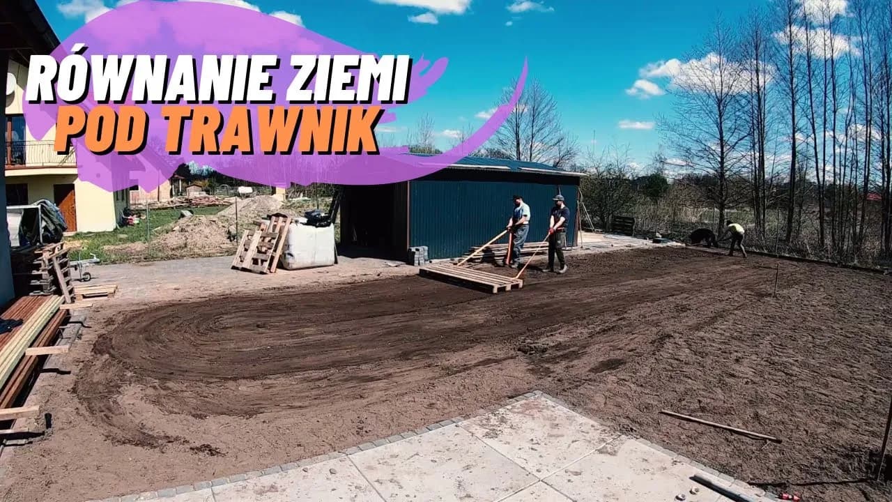 Jak wyrównać działkę pod trawnik i uniknąć najczęstszych błędów